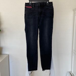 Armani Exchange Zip Skinny Jeans size 26 s/c